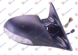 MIRROR LOOK `M3` ELECTRICAL (W/ SIDE LAMP)