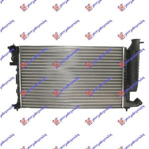 RADIATOR 1.4-1.6-1.8 VTS + A/C (61x38) (W/QUICK CONNECTION) (VALEO)