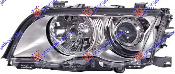 HEAD LAMP (MARELLI) XENON (FRAME TITANIUM)
