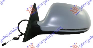 RETROVIZOR ELEKTRICNI SA GREJACEM PM (COUPE) (ELEKTRO-SKLOPIV) -2010 (A KVALITET) (ASFERICNO STAKLO) LEVO