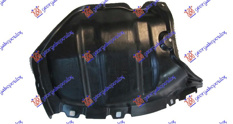REAR INNER PLASTIC FENDER (REAR PART)