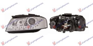 HEAD LAMP SET TYPE A5 CHROME