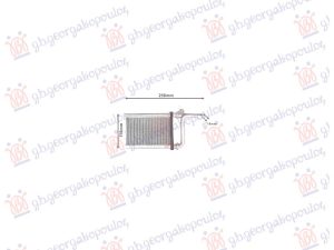 HEATER RADIATOR PETROL/DIESEL (REAL PART) (92x148)