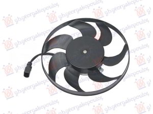 VENTILATOR BENZIN/DIZEL (MOTOR+ELISA) (295mm) (2 PIN)