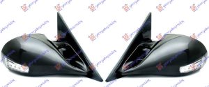 MIRROR LOOK `M3` ELECTRICAL (W/ SIDE LAMP)