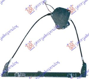 FRONT WINDOW REGULATOR ELECTRICAL COUPE (W/O MOTOR)