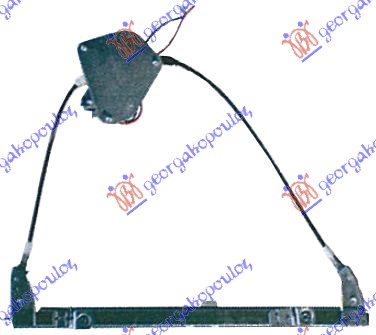 FRONT WINDOW REGULATOR ELECTRICAL COUPE (W/O MOTOR)