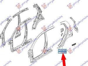REAR FENDER (O)