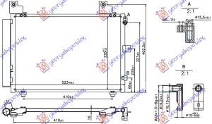 HLADNJAK KLIME 1.3 BENZIN (496x351) SA FILTEROM