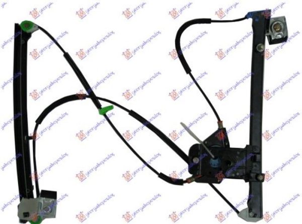 PODIZAC PREDNJEG PROZORA ELEKTRICNI (BEZ MOTORA) 3 VRATA (A KVALITET) DESNO