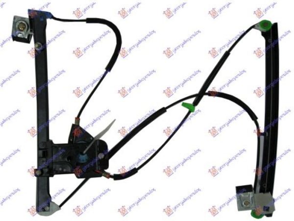 PODIZAC PREDNJEG PROZORA ELEKTRICNI (BEZ MOTORA) 3 VRATA (A KVALITET) LEVO