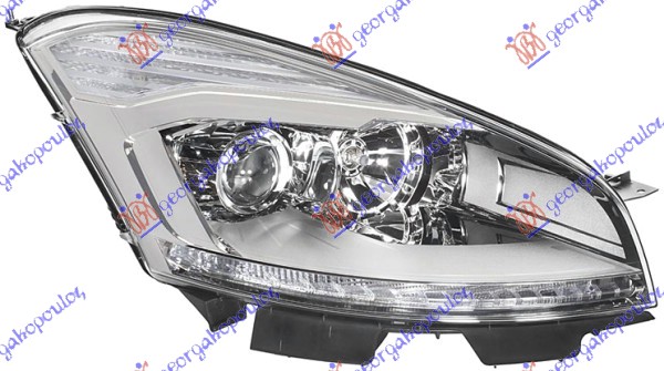 HEAD LAMP Bi-XENON AFS CLEAR LAMP (HELLA)