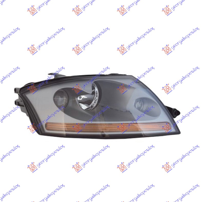 HEAD LAMP XENON (MARELLI) (GREY HOLDER)