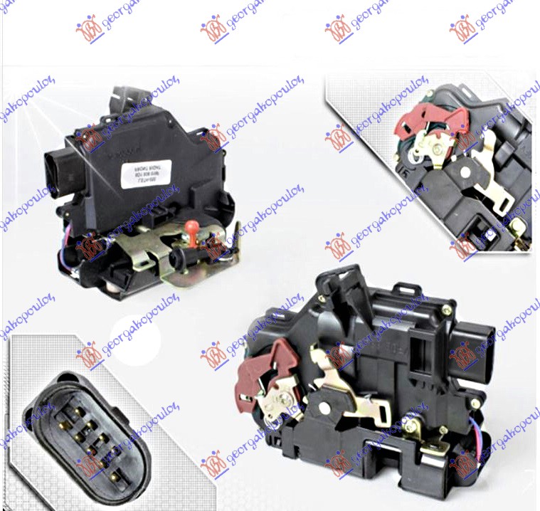 BRAVA PREDNJIH VRATA ELEKTRICNA (9pins) LEVO