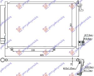 HLADNJAK KLIME BENZIN - 1.4 TDCi (575x360)