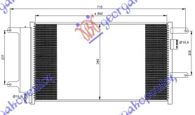 HLADNJAK KLIME 3.0 TD (570x338x16) 2003-