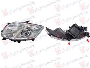 FAR ELEKTRICNI HROM (VALEO TIP) (BEZ MOTORA) (DEPO) LEVO