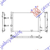 RADIATOR 1.5 DIESEL DCi (590x456x34) (KOYO)