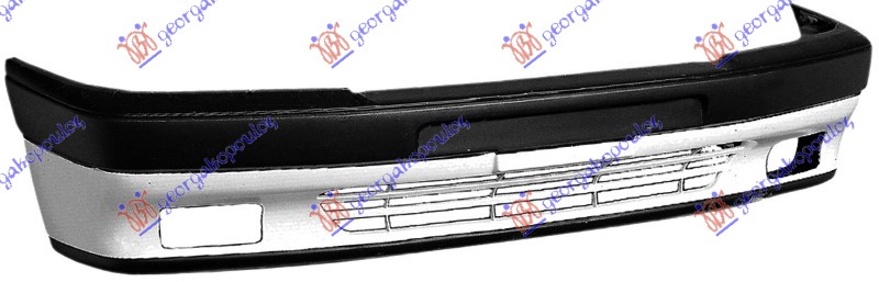 FRONT BUMPER HALF PRIMED (W/FOG LAMP HOLES)