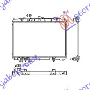 RADIATOR 2.0-2.5 PETROL AUTOMATIC -2007 (450x690) (KOYO)