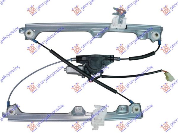 PODIZAC PREDNJEG PROZORA ELEKTRICNI 2007- (2 PIN) DESNO