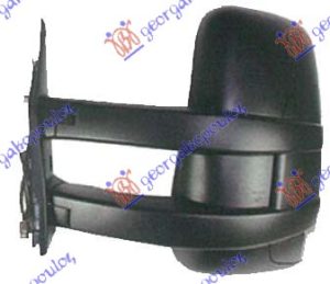 DOOR MIRROR ELECTRICAL HEATED (W/SIDE LAMP) (LONG ARM) (W/SENSOR) (A QUALITY) (CONVEX GLASS)
