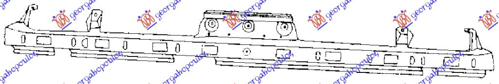 REAR BUMPER REINFORCEMENT