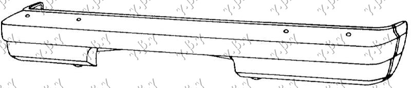 REAR BUMPER PLASTIC
