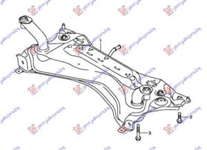 ENGINE MOUNT (O)