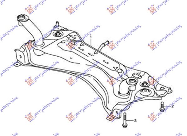 ENGINE MOUNT (O)