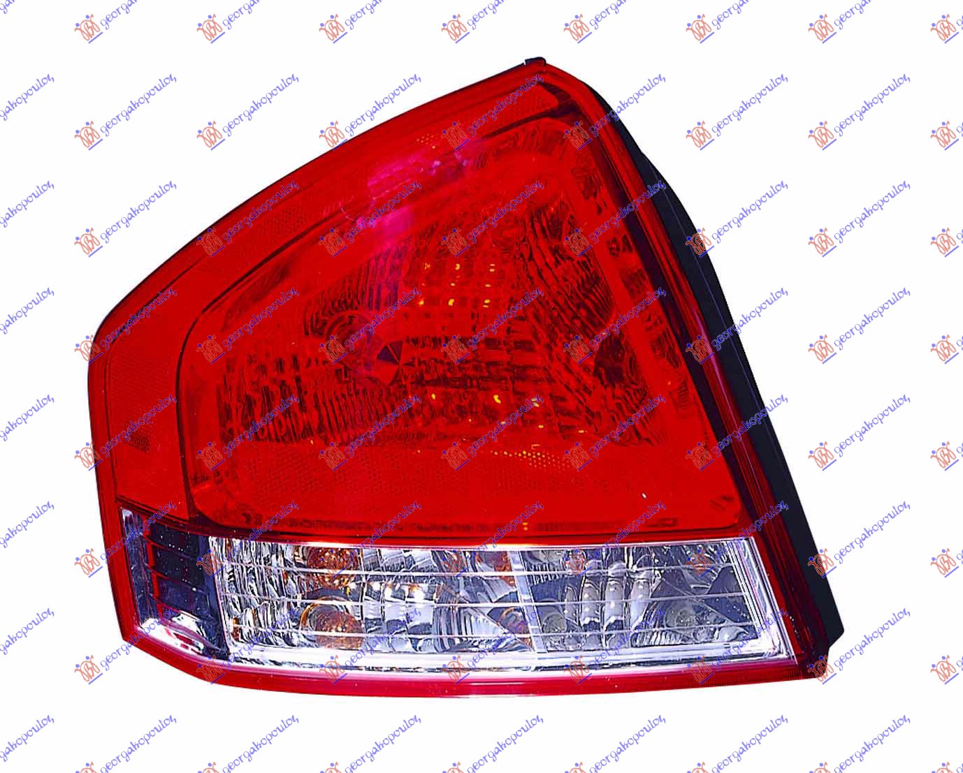 STOP LAMPA 4 VRATA 2007- (EXPORT TIP) (DEPO) LEVO