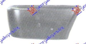 FRONT BUMPER END CHROME