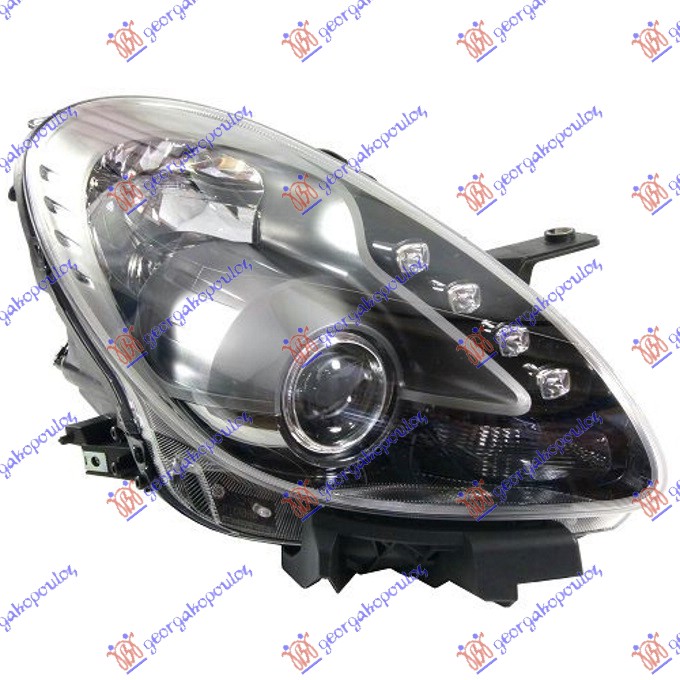 FAR ELEKTRICNI TITANIUM SA LED DNEVNIM SVETLOM (MARELLI) DESNO