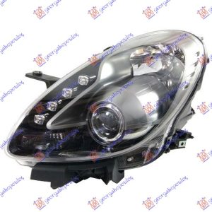 FAR ELEKTRICNI TITANIUM SA LED DNEVNIM SVETLOM (MARELLI) LEVO