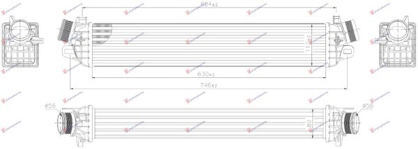 HLADNJAK INTERKULERA 1.8 TBI BENZIN (630x110)