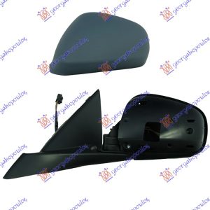 RETROVIZOR ELEKTRICNI SA GREJACEM PM (A KVALITET) (ASFERICNO STAKLO) LEVO