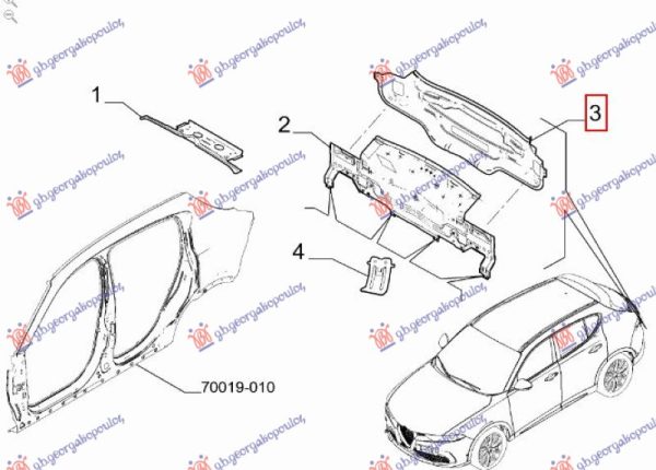 REAR PANEL (O)