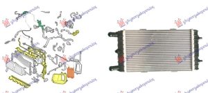 HLADNJAK MOTORA DODATNI 3.0 DIZEL/HIBRID (GREJAC KABINE LEVO) (250x150x60) LEVO
