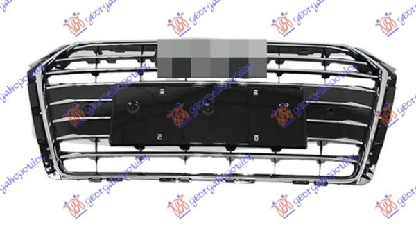 PVC MASKA CRNA (HROM LAJSNA) (HROM OKVIR) (DRZAC TABLICE) (2 PDC SENZORA) (EXCLUSIVE)