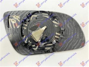 STAKLO RETROVIZORA SA GREJACEM PLAVO -2007 (ASFERICNO) LEVO