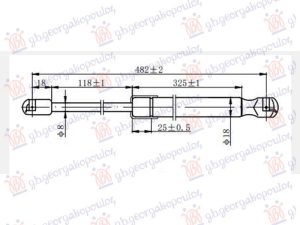 AMORTIZER HAUBE (482L-385N)