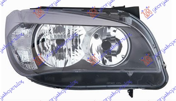 FAR ELEKTRICNI (H7/H7) CRNI (VALEO) DESNO