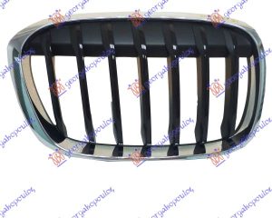 PVC MASKA HROM/CRNA (BASIC) DESNO
