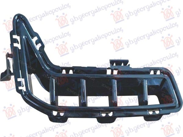 FRONT BUMPER GRILLE (AIR DUCT) PAINTED BLACK (M-SPORT)