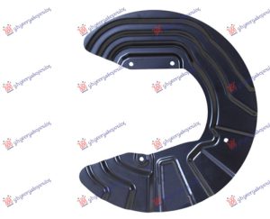 ZASTITA PREDNJEG KOCIONOG DISKA (PRECNIK ZASTITE 370/150mm) (PRECNIK DISKA 328mm) ALUMINIJUM LEVO