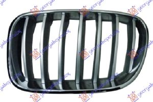 PVC MASKA HROM/TITANIJUM LEVO