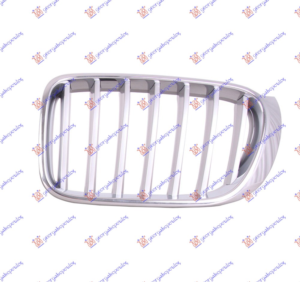 PVC MASKA HROM/SIVA (X-LINE) LEVO