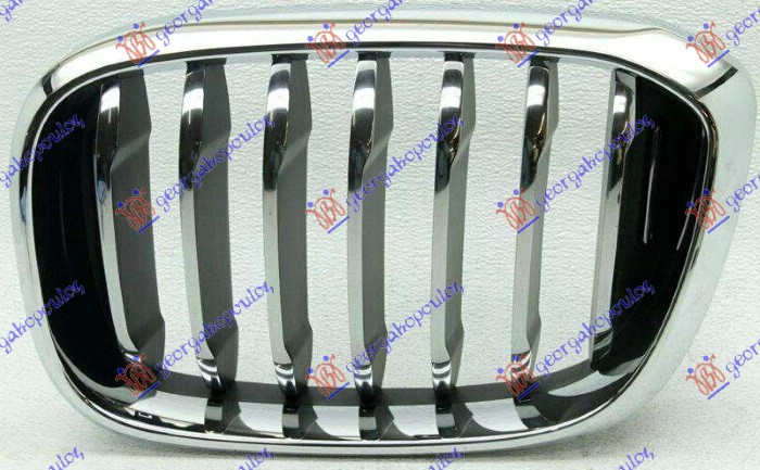 PVC MASKA HROM/HROM/CRNA (LUXURY LINE) LEVO
