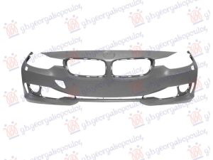 FRONT BUMPER PRIMED (W/WASHER HOLES) (A QUALITY)