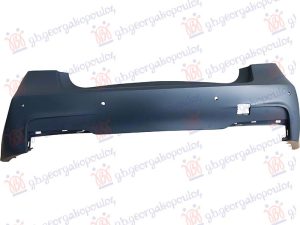 REAR BUMPER PRIMED (F30/SDN) (M-SPORT) (W/6 PDC)